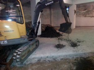 Początek modernizacji kościoła od dn. 25 października 2015r.