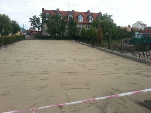 Powiększamy parking dla parafian sierpień 2015